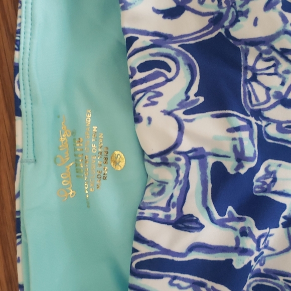 NWOT Lilly Pulitzer Luxletic Legging Capris - Picture 2 of 4